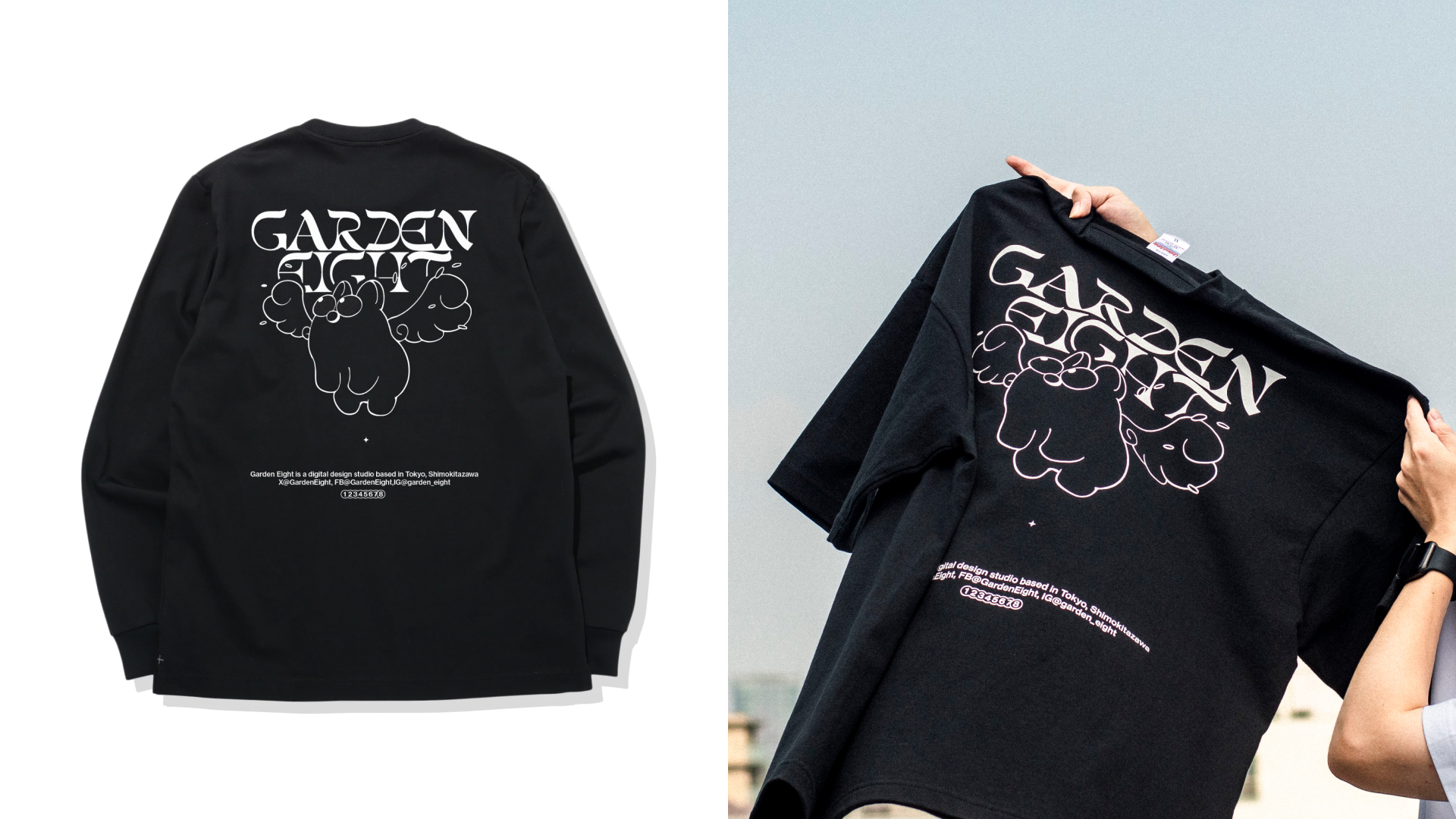 Pachiusa Conference Illustration T-Shirt (Black)