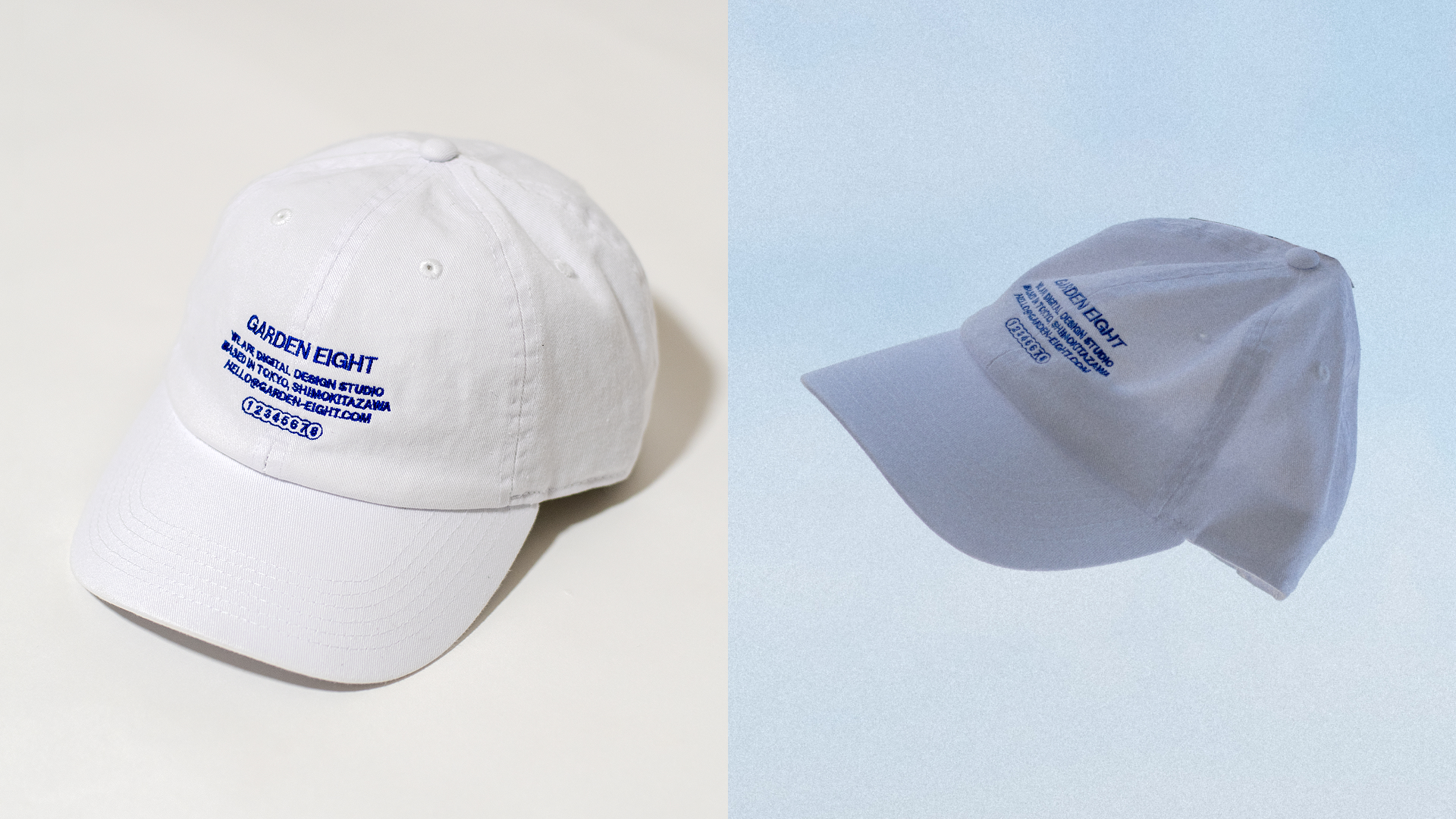 Garden Eight Cap (White)