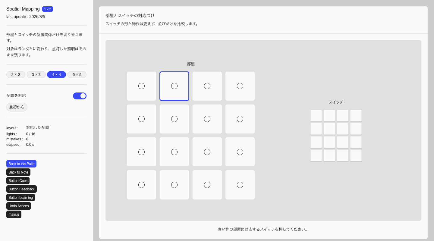 Spatial Mappingのデモを開く